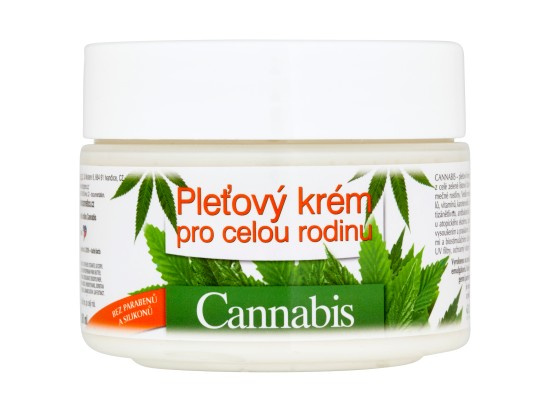 Bione Cosmetics Cannabis pleťový krém pro celou rodinu 260 ml