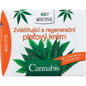 Bione Cosmetics Cannabis regenerační pleťový krém 51 ml