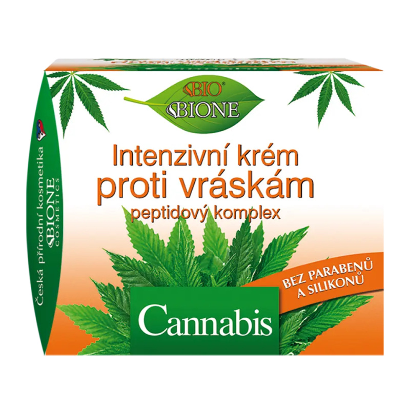 Bione Cosmetics Cannabis intenzivní krém proti vráskám 51 ml