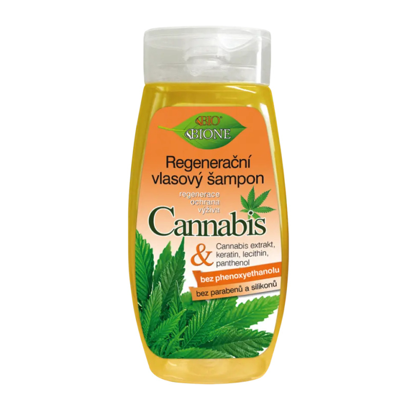 Bione Cosmetics Cannabis regenerační šampon 260 ml