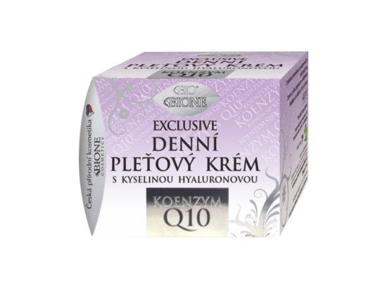 Bione Cosmetics Exclusive Q10 pleťový krém s kyselinou hyaluronovou 51 ml