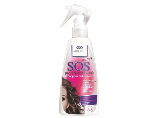 BIO BIONE SOS Sprej proti padání vlasů pro ženy 200 ml