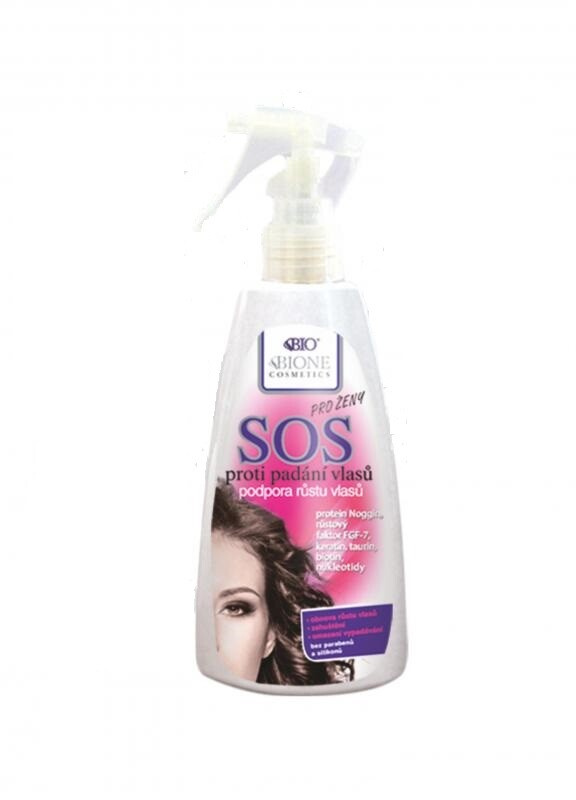 BIO BIONE SOS Sprej proti padání vlasů pro ženy 200 ml