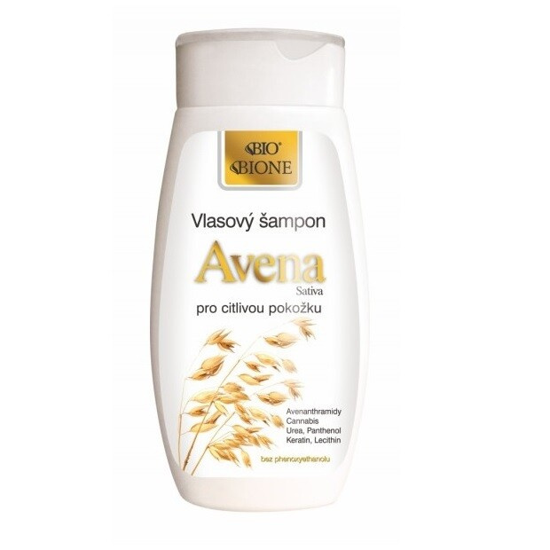 BIO BIONE Avena Vlasový šampon pro citlivou pokožku 260 ml