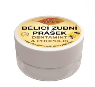 Bione Cosmetics Dentamint Propolis bělicí zubní pudr 40 g