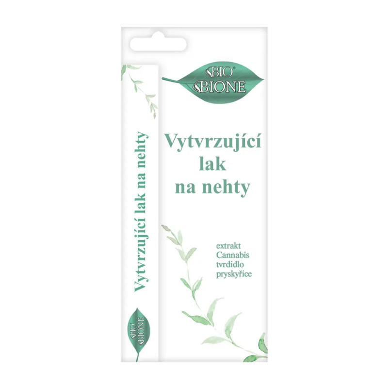 BIONE Vytvrzující lak na nehty 7 ml