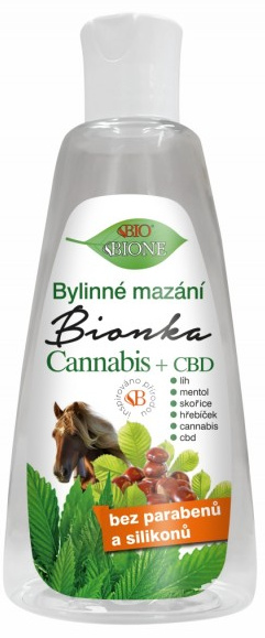 BIO BIONE Bionka CBD bylinné mazání 200 ml