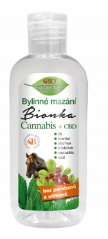 BIO BIONE Bionka CBD bylinné mazání 100 ml