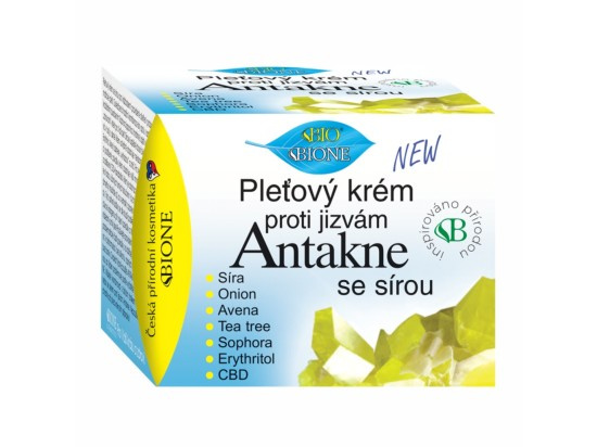 Bione Cosmetics Antakne pleťový krém se sírou 51 ml