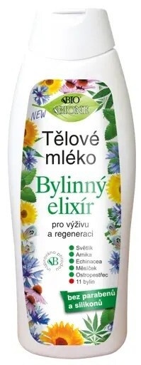 Bione Cosmetics Bylinný elixír tělové mléko 500 ml