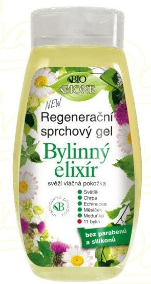 Bione Cosmetics Bylinný elixír regenerační sprchový gel 260 ml