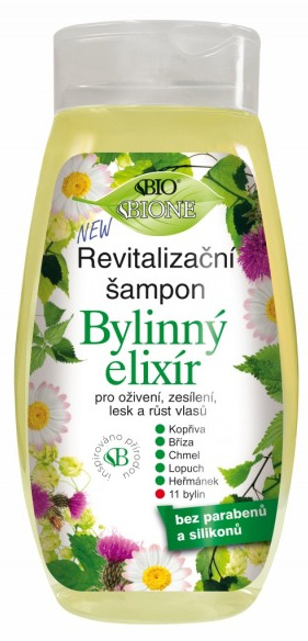 Bione Cosmetics Bylinný elixír revitalizační šampon 260 ml
