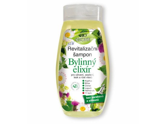 Bione Cosmetics Bylinný elixír revitalizační šampon 260 ml