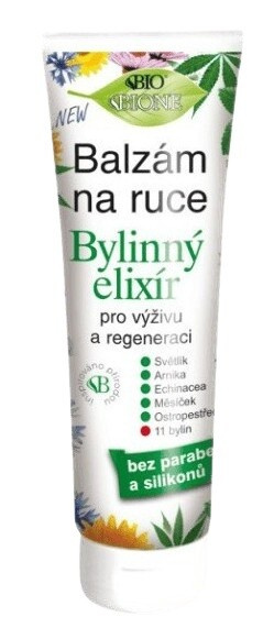 Bione Cosmetics Bylinný elixír balzám na ruce 205 ml