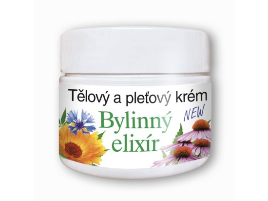 Bione Cosmetics Bylinný elixír krém na obličej a tělo 260 ml