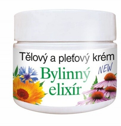 Bione Cosmetics Bylinný elixír krém na obličej a tělo 260 ml