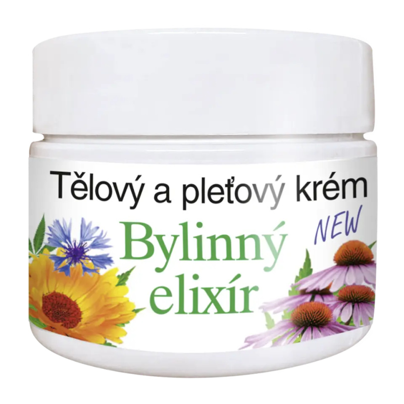 Bione Cosmetics Bylinný elixír krém na obličej a tělo 260 ml