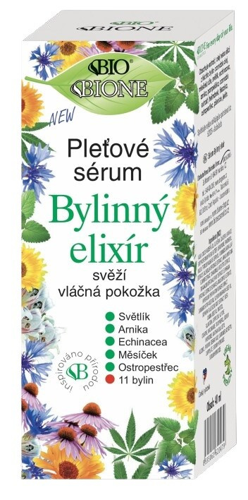 Bione Cosmetics Bylinný elixír pleťové sérum 40 ml