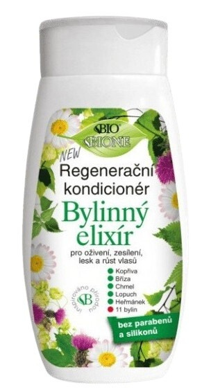 Bione Cosmetics Bylinný elixír regenerační kondicionér 260 ml