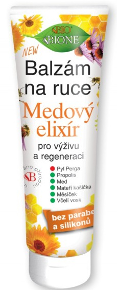 Bione Cosmetics Medový Elixír balzám na ruce 205 ml