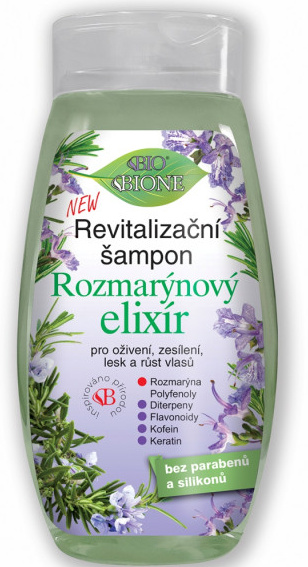 BIO BIONE Rozmarýnový elixír Revitalizační šampon 260 ml