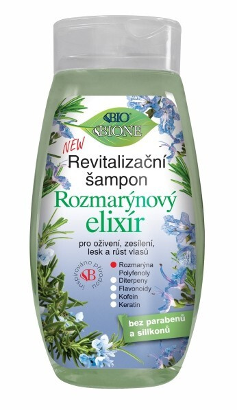 BIO BIONE Rozmarýnový elixír Revitalizační šampon 260 ml