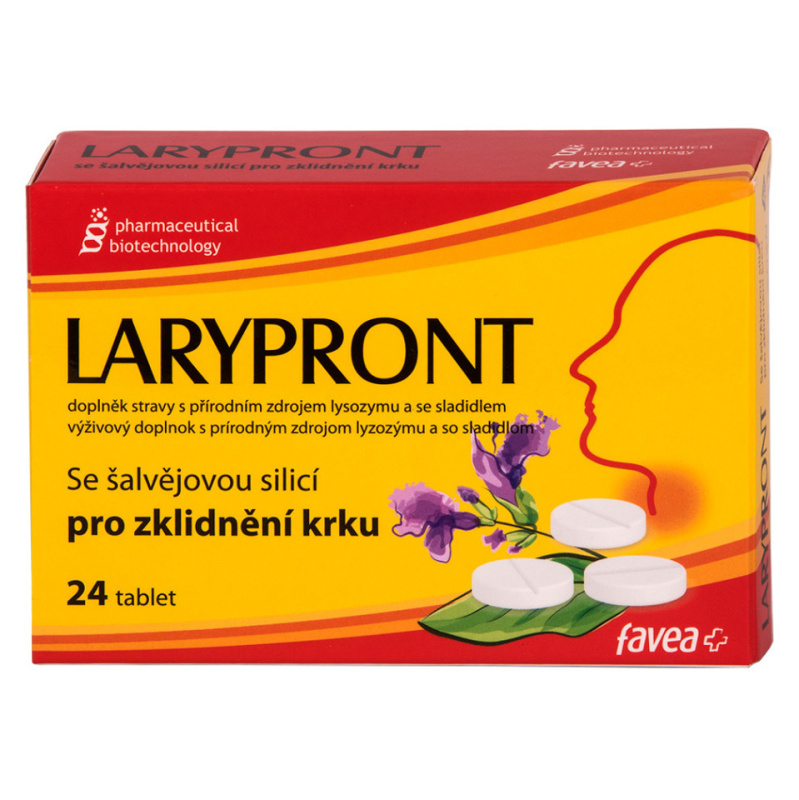 Favea Larypront se šalvějovou silicí tbl.24
