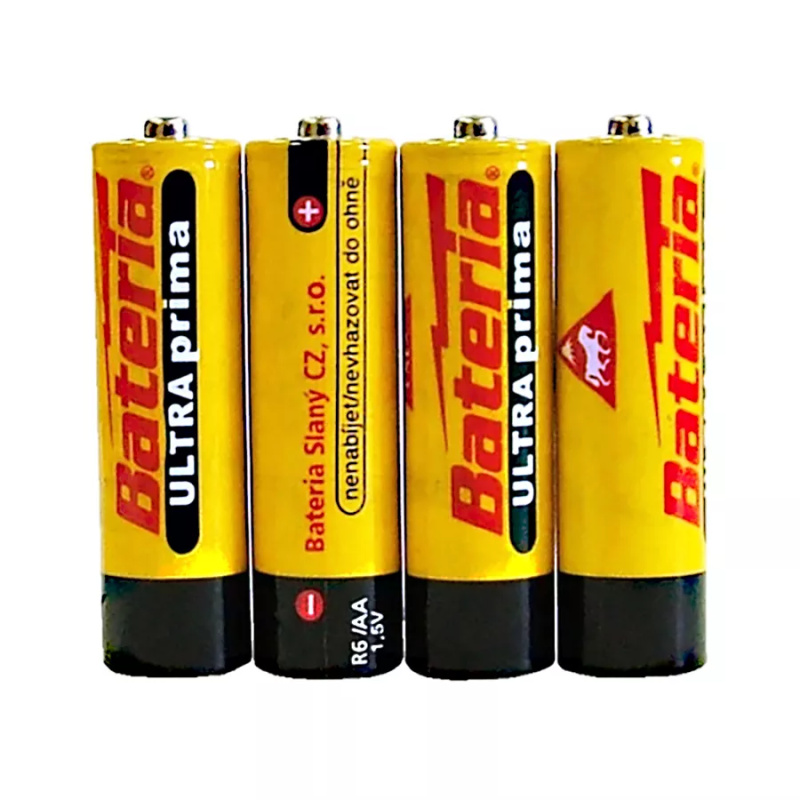 Bateria Slaný Baterie Ultra Prima R6/AA-1,5V, 4ks