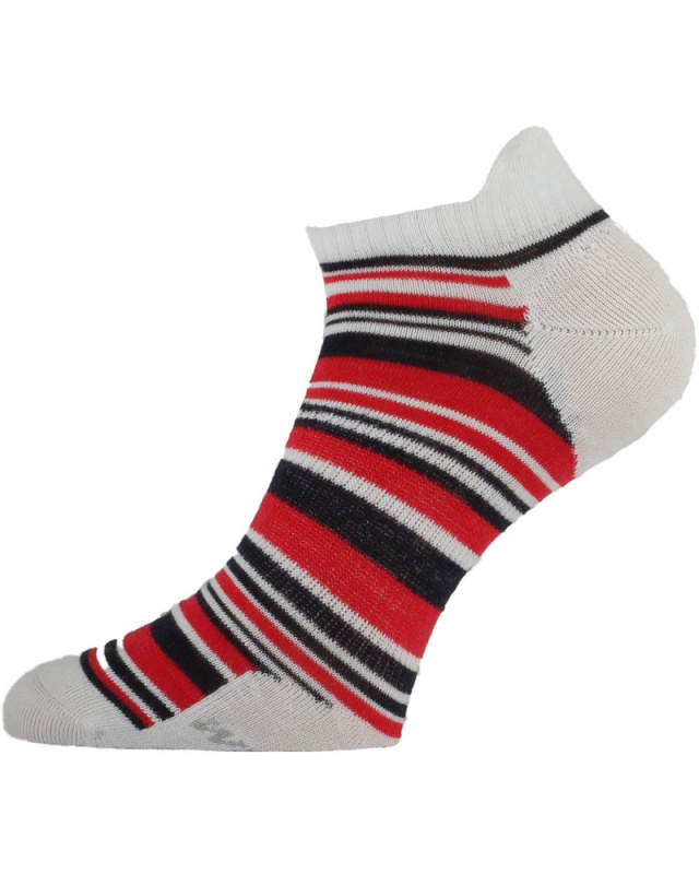 Merino ponožky LASTING Wcs červené Velikost: (38-41) M