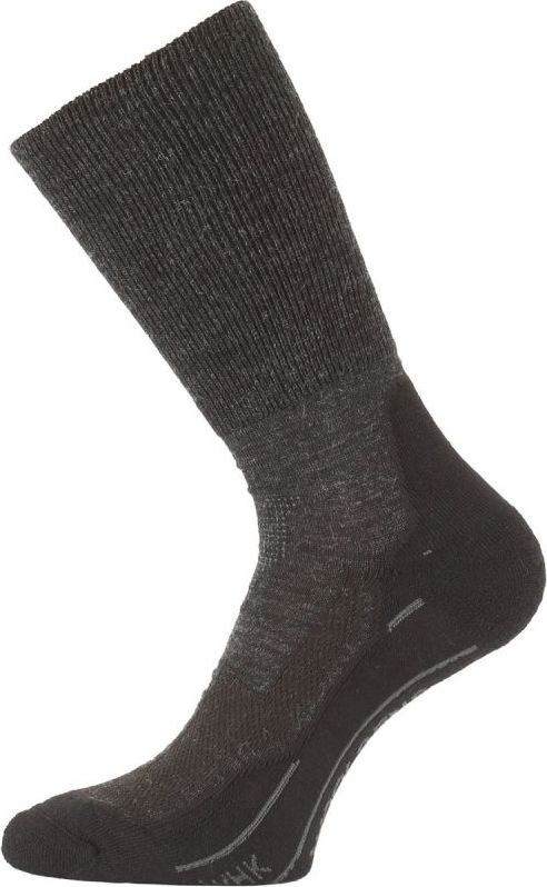 Merino ponožky LASTING Whk šedé Velikost: (42-45) L