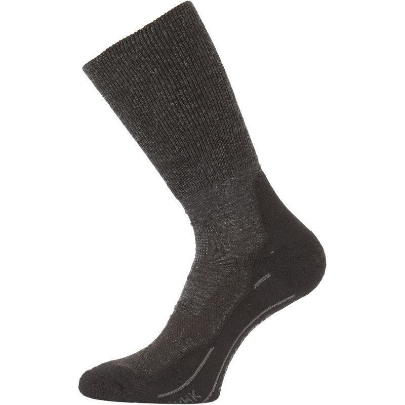 Merino ponožky LASTING Whk šedé Velikost: (34-37) S