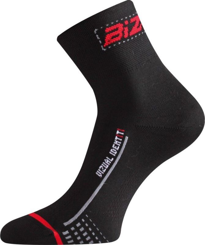 Funkční cyklo ponožky LASTING Bs30 černé Velikost: (38-41) M