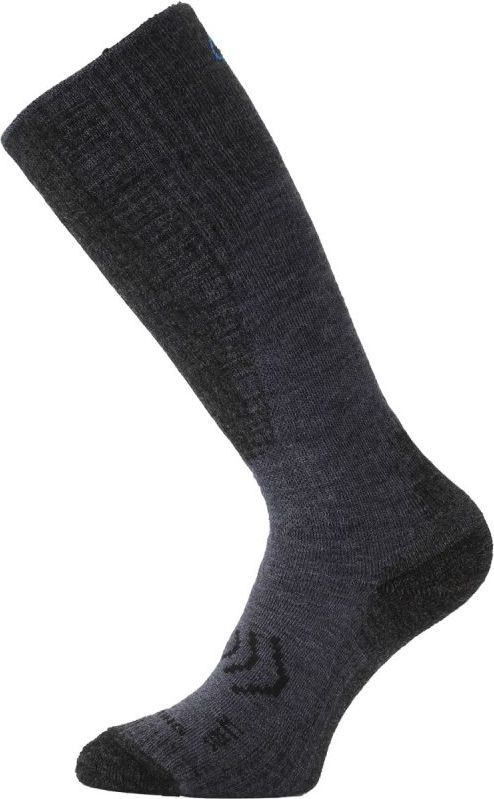 Lyžařské merino podkolenky LASTING Skm modré Velikost: (46-49) XL