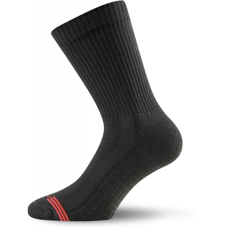 LASTING bambus TSR ponožky Unisex, černá Barva: černá, Velikost: XL/46-49