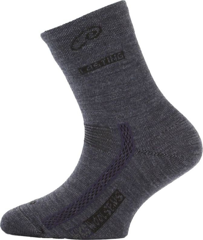 Dětské merino ponožky LASTING Tjs modré Velikost: (24-28) XXS