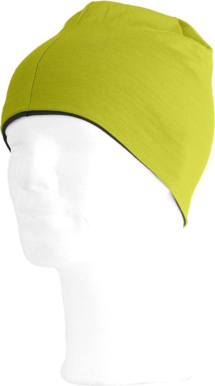 Merino čepice LASTING Bony žlutá/černá Velikost: L/XL
