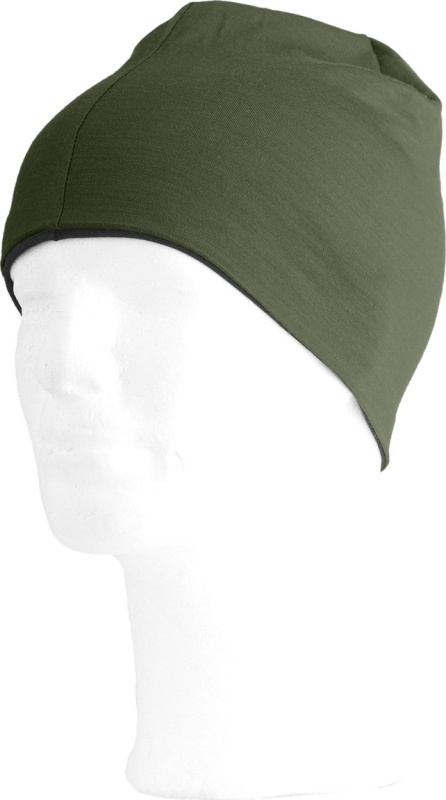 Unisex merino čepice LASTING Bony zeleno černá Velikost: L/XL