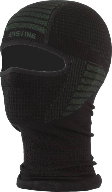 LASTING merino kukla WEROKO černá Velikost: L/XL