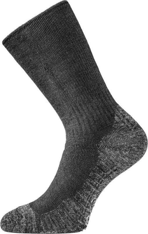 LASTING merino ponožky WinterSki&Hike WSM černé Velikost: S/34-37