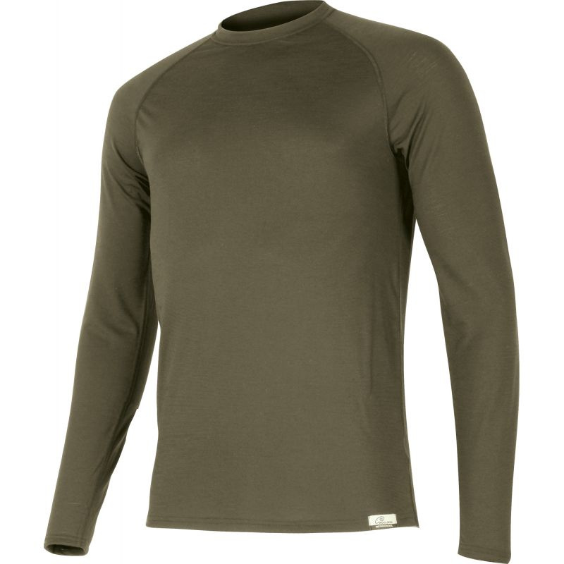 LASTING pánské merino triko ATAR zelené Velikost: M