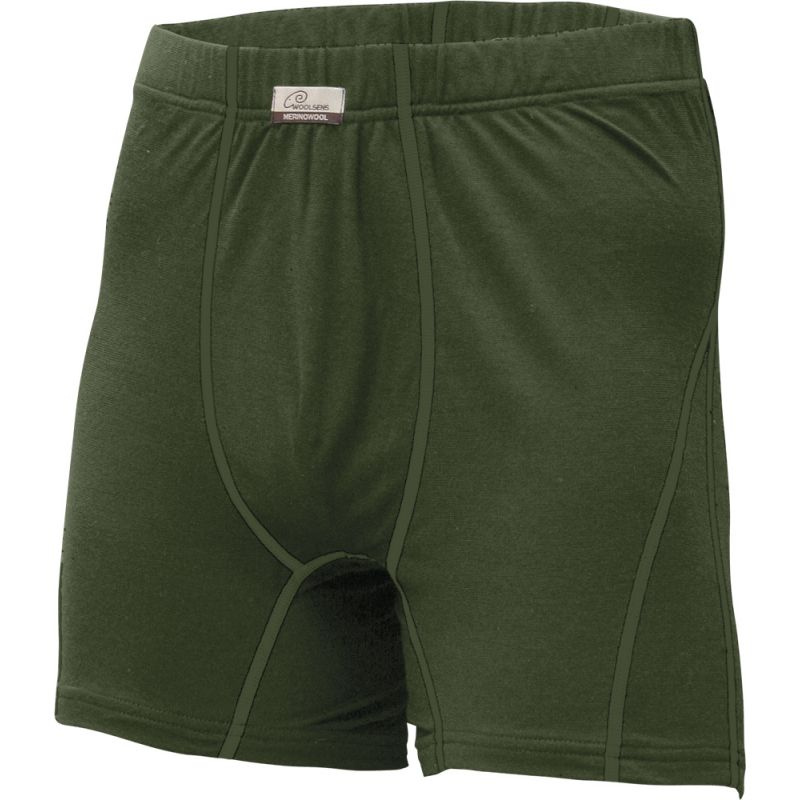 Pánské merino boxerky LASTING Nico zelené Velikost: XXL