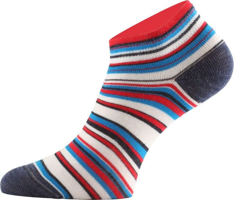 Funkční ponožky LASTING Duha proužkované Velikost: (38-41) M