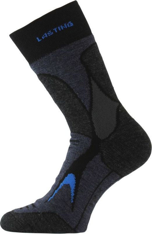 Merino ponožky LASTING Trx černé Velikost: (46-49) XL