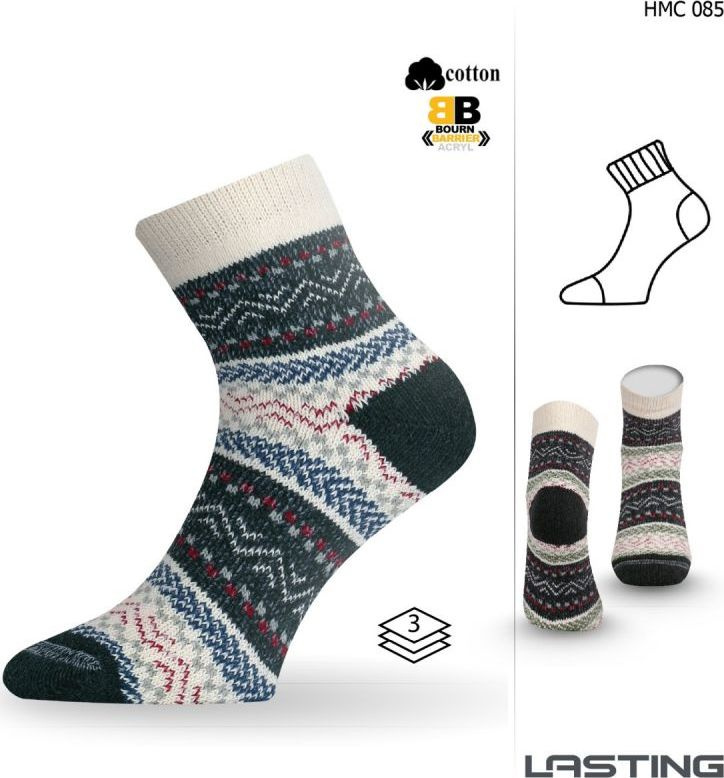 Funkční ponožky LASTING Hmc modré Velikost: (42-45) L