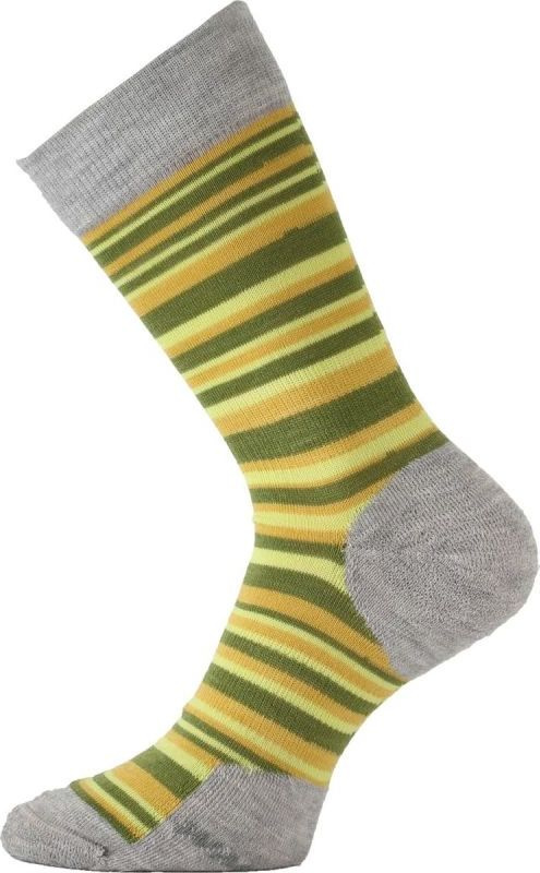 Merino ponožky LASTING Wwl žluté Velikost: (42-45) L