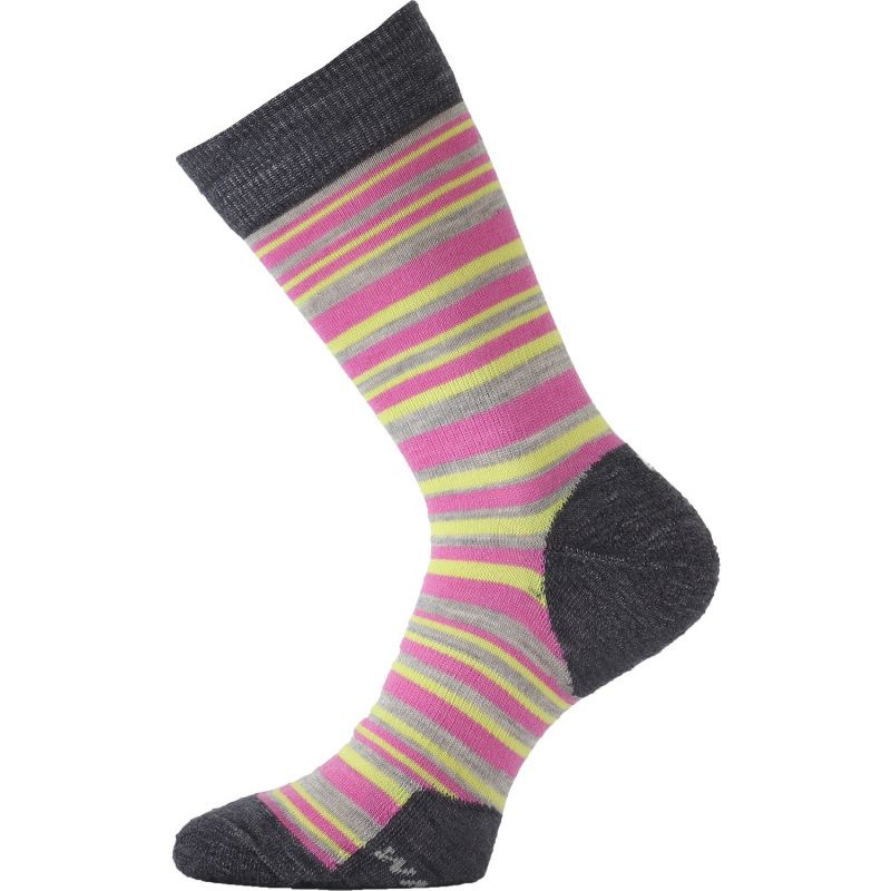 Merino ponožky LASTING Wwl růžové Velikost: (42-45) L