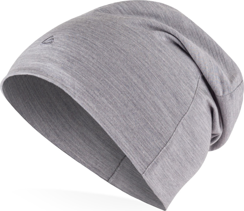 Unisex merino čepice LASTING Boly šedá Velikost: S/M