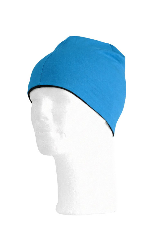 Unisex merino čepice LASTING Bony modrá Velikost: S/M