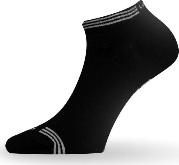 Bambusové ponožky LASTING Abe černé Velikost: (46-49) XL