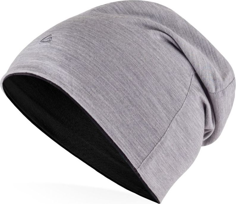 Unisex merino čepice LASTING Bony šedá Velikost: S/M